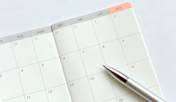 面談日時の決定